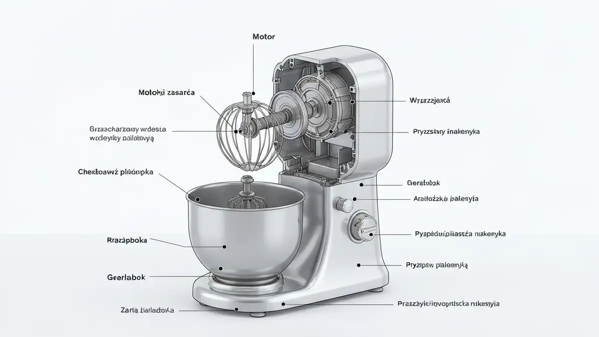 Naprawa robota kuchennego – jak naprawić silnik, miski i napęd DIY
