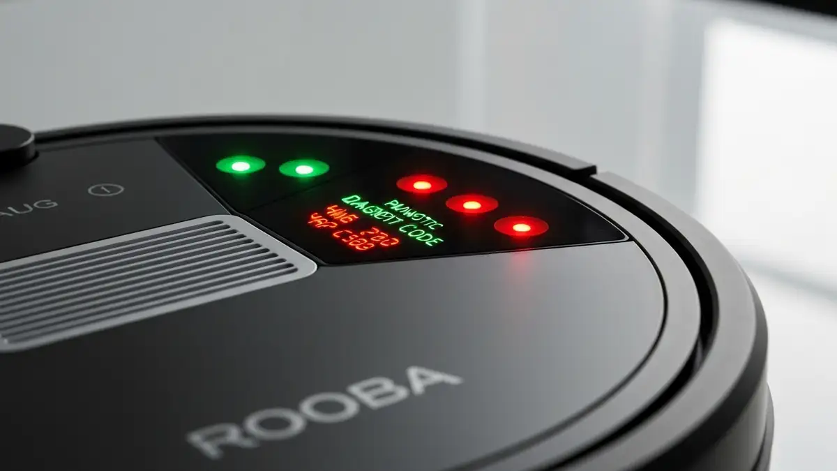 Odkurzacz Roomba kody błędów – dźwięki, światła i diagnoza problemów