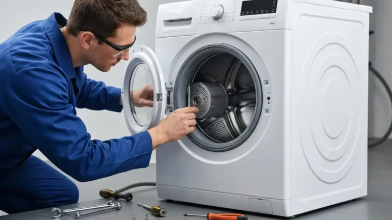 Pralka nie pobiera wody - sprawdzanie zaworu elektromagnetycznego i filtra siatkowego